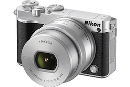 Nikon 1J5 DSLR Camera (20.8MP, Silver)