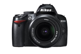 Nikon D3000 DSLR Camera (10.2MP, Black)
