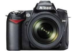 Nikon D90 DSLR Camera (12.3MP, Black)
