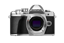 Olympus OMD EM10 Mark 3 DSLR Camera (16.1MP, Silver)