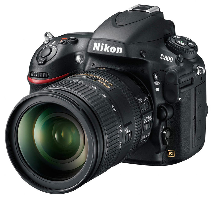 Nikon D800 DSLR Camera (36.3MP, Black)