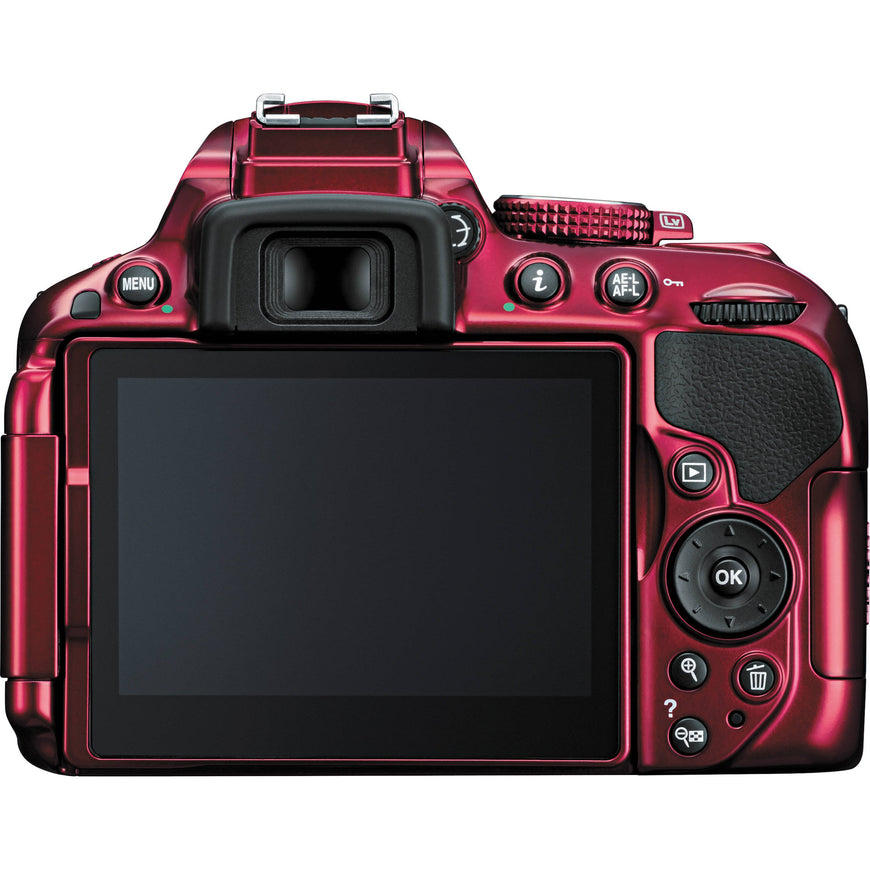 Nikon D5300 DSLR-Kamera (24,2 MP, Rot)