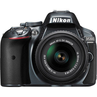 Nikon D5300 DSLR Camera (24.2MP, Black)